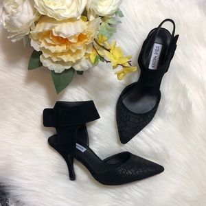 Steve Madden “Swift” black heel ✨